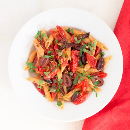 Pasta alla puttanesca