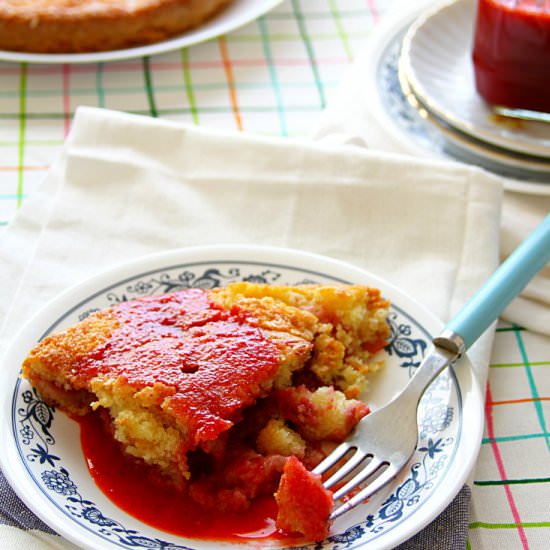 Strawberry Vanilla Cake