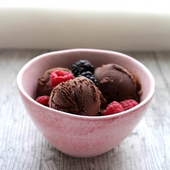 Dark Chocolate Sorbet
