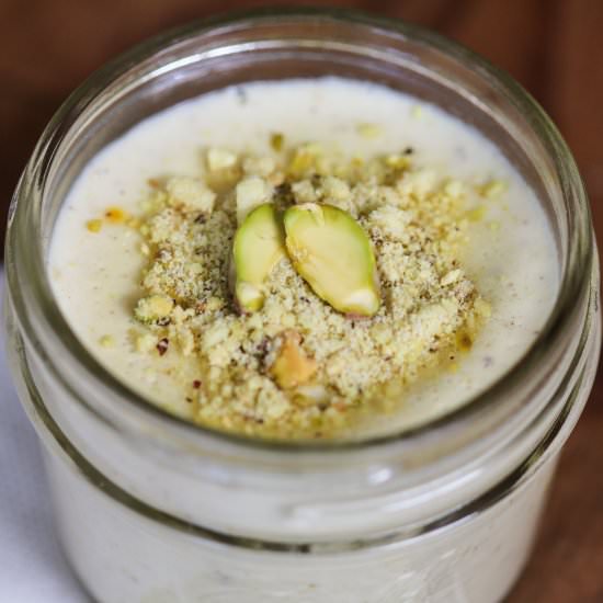 Thandai Panna Cotta