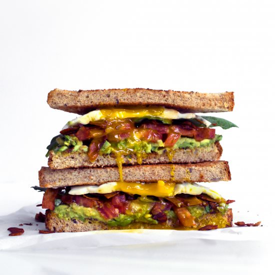 Healthier Egg & Avocado BLT