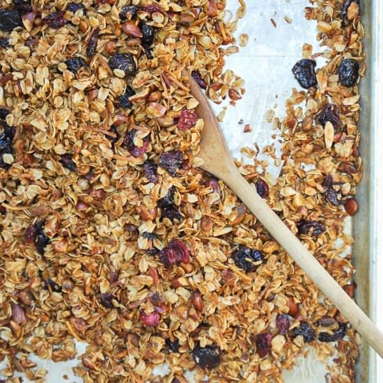 Coconut Cherry Granola