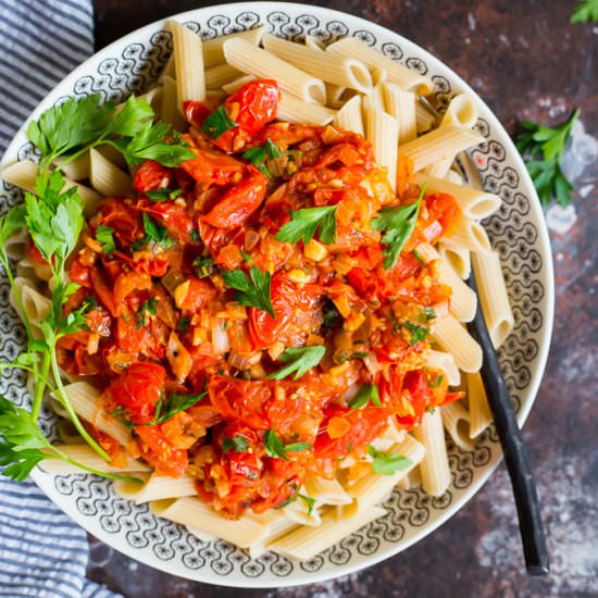 20 Minute Cherry Tomato Penne