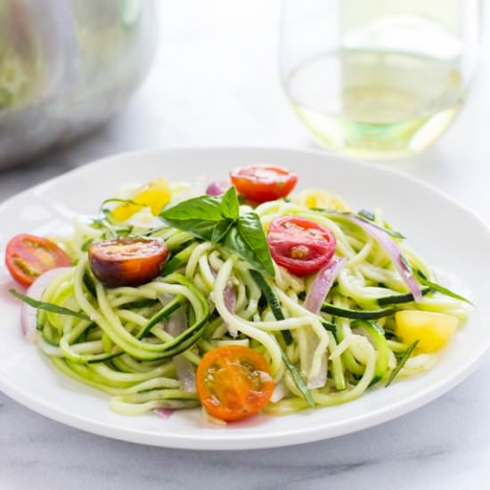 One Pot Zucchini Pasta