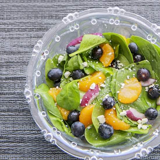 Spinach and Fruit Salad