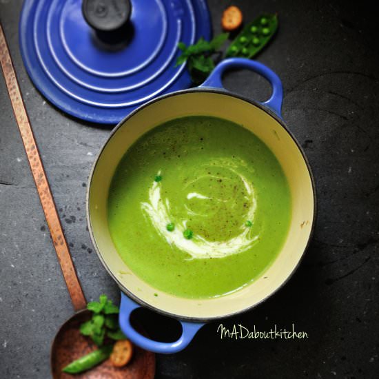 Pea Lettuce Soup