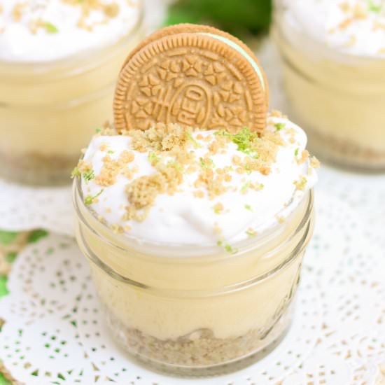 No Bake Key Lime Pie Cheesecakes