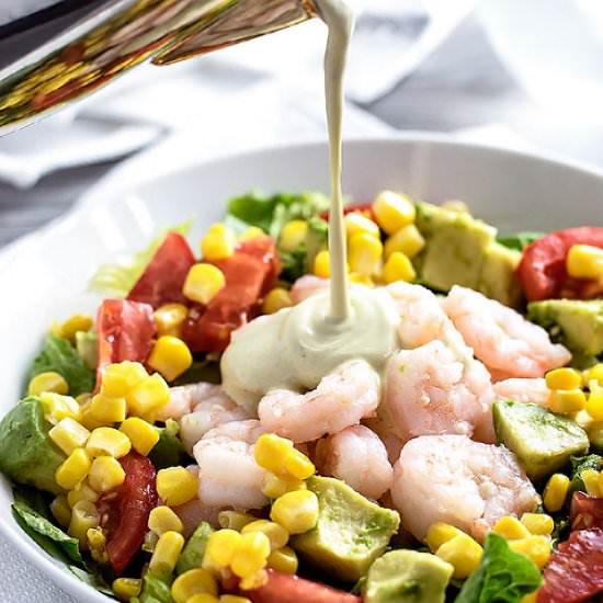 Shrimp Salad with Creamy Pesto