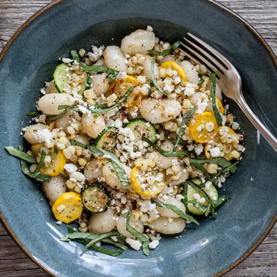 Sweet Corn & Summer Squash Gnocchi