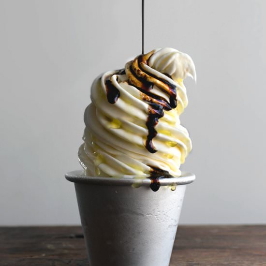 no churn mascarpone soft serve
