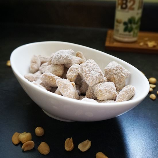 Healthier Peanut Butter Puppy Chow