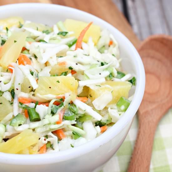 Pineapple Coleslaw