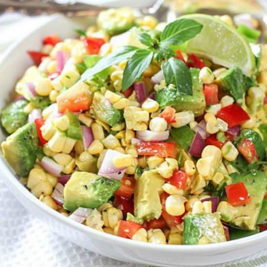 Corn and Avocado Salad