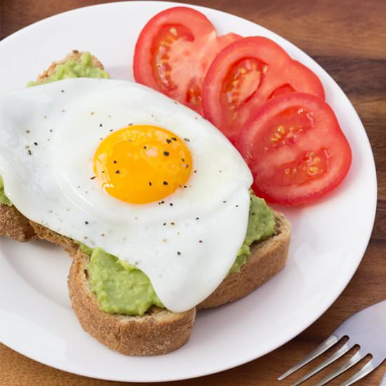 Avocado & Egg on Toast
