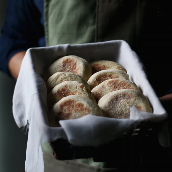 Buttermilk English Muffins