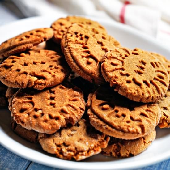 Butterscotch Molasses Cookies