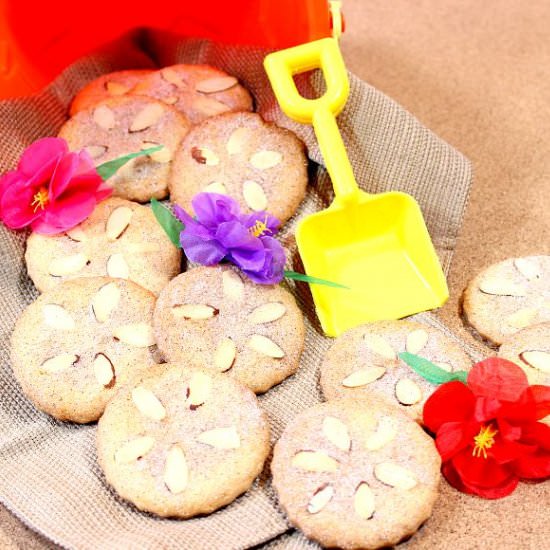 Cinnamon Sugar Sand Dollar Cookies