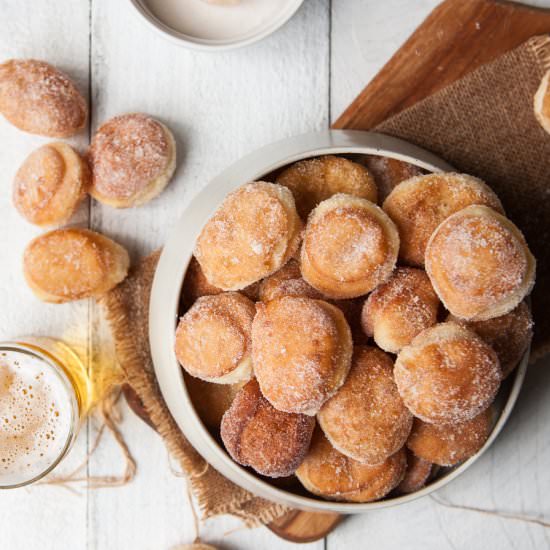 Sugar Beer Doughnut Holes