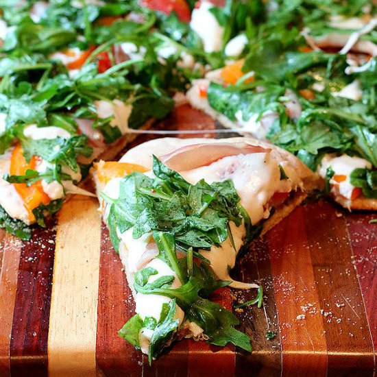 Prosciutto and Arugula Pizza