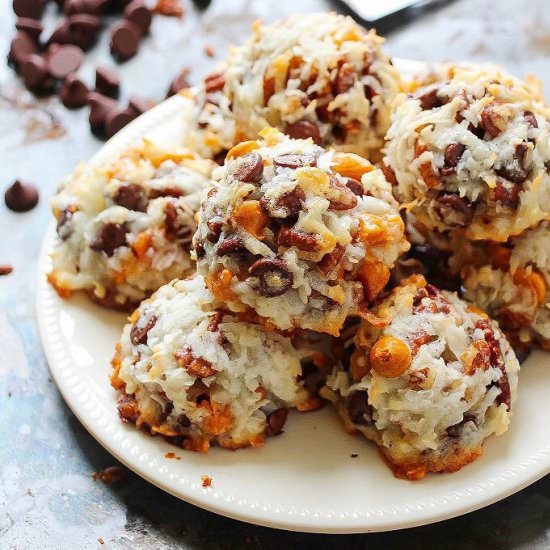 7 Layer Bar Coconut Macaroons