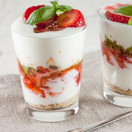 Strawberry Yogurt Dessert