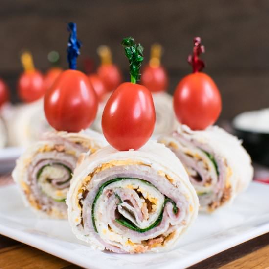 Turkey Club Pinwheels
