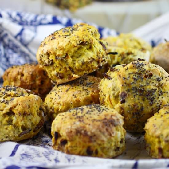 Pumpkin and Pecan Scones