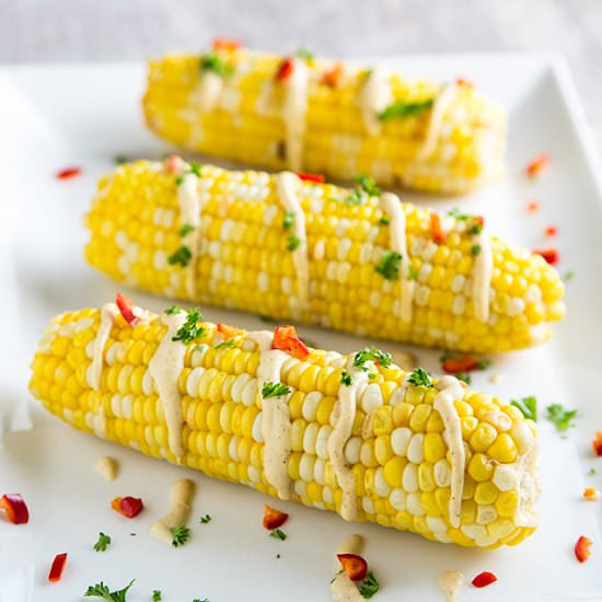 Mexican-Inspired Corn on the Cob
