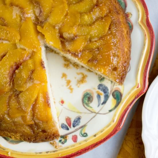 Peach Upside Down Cake