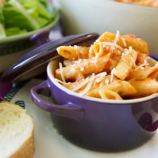 Two Timin’ Pasta Bake