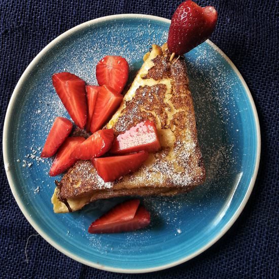 Strawberry Cheese French Toast