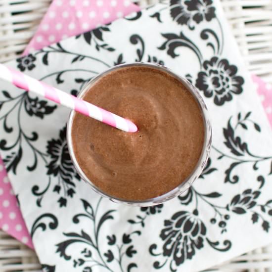 Healthy Choc-Nut Milkshake