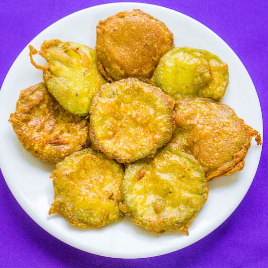 Lauki Katra (Bottlegourd Fritters)