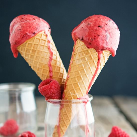 (Paleo) Very Berry Ice Cream