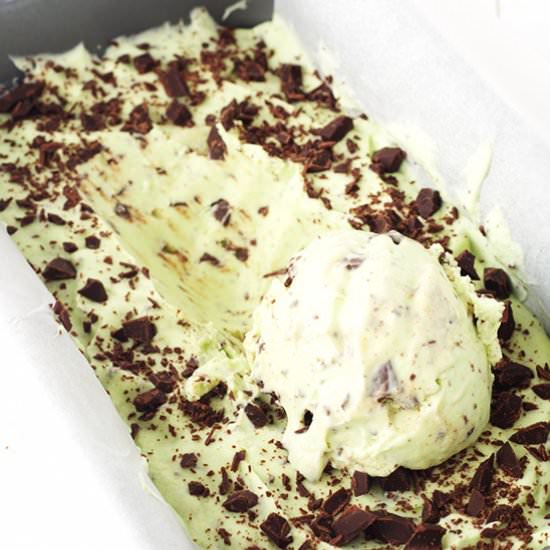 Mint Chocolate Chip Ice Cream