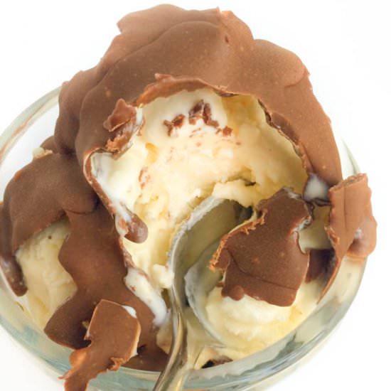 Chocolate Peanut Butter Magic Shell