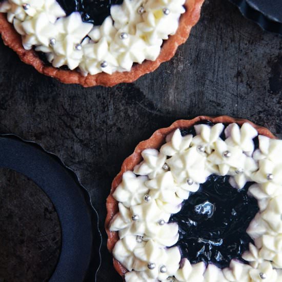 Maple Blueberry Jam Tarts