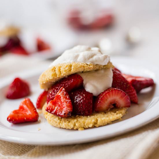 Gluten Free Strawberry Shortcake