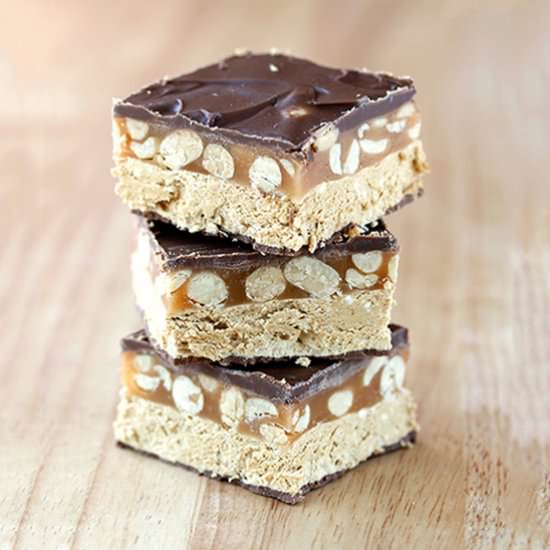 Homemade Snickers