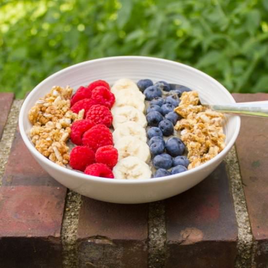 Blueberry Banana Smoothie Bowl