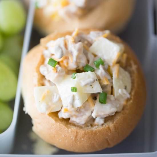 Mini Ranch Chicken Salad Rolls