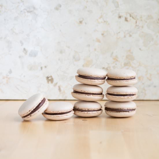 Chocolate Macarons