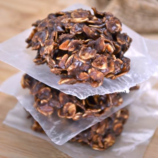 Healthy Chocolate No Bake Cookies