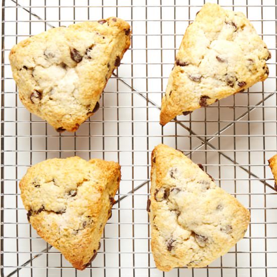 Chocolate Chip Scones