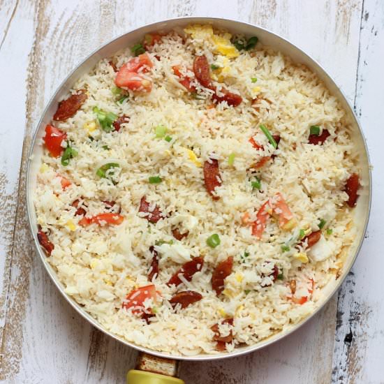 Chinese Sausage Fried Rice