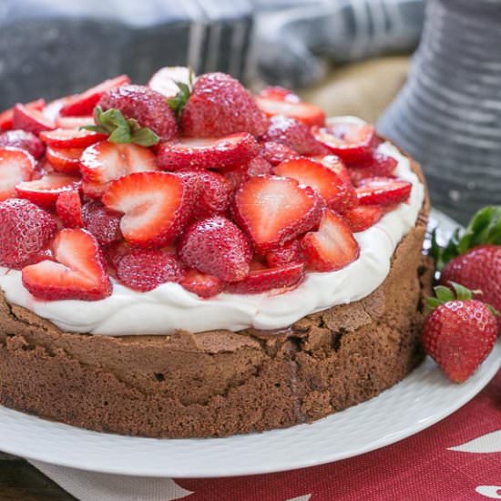 Chocolate Souffle Cake