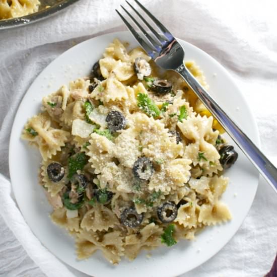 Tuna and Olive Pasta