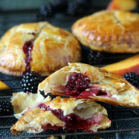 Blackberry Peach Hand Pies