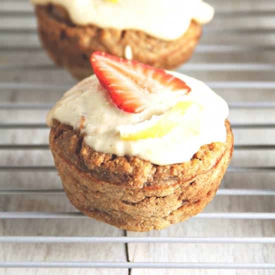 Strawberry Lemonade Cupcakes
