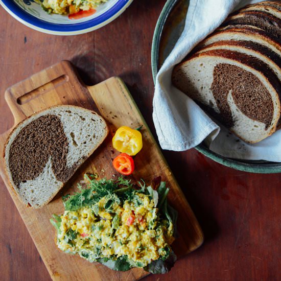 Farm Fresh Egg Salad Sandwiches